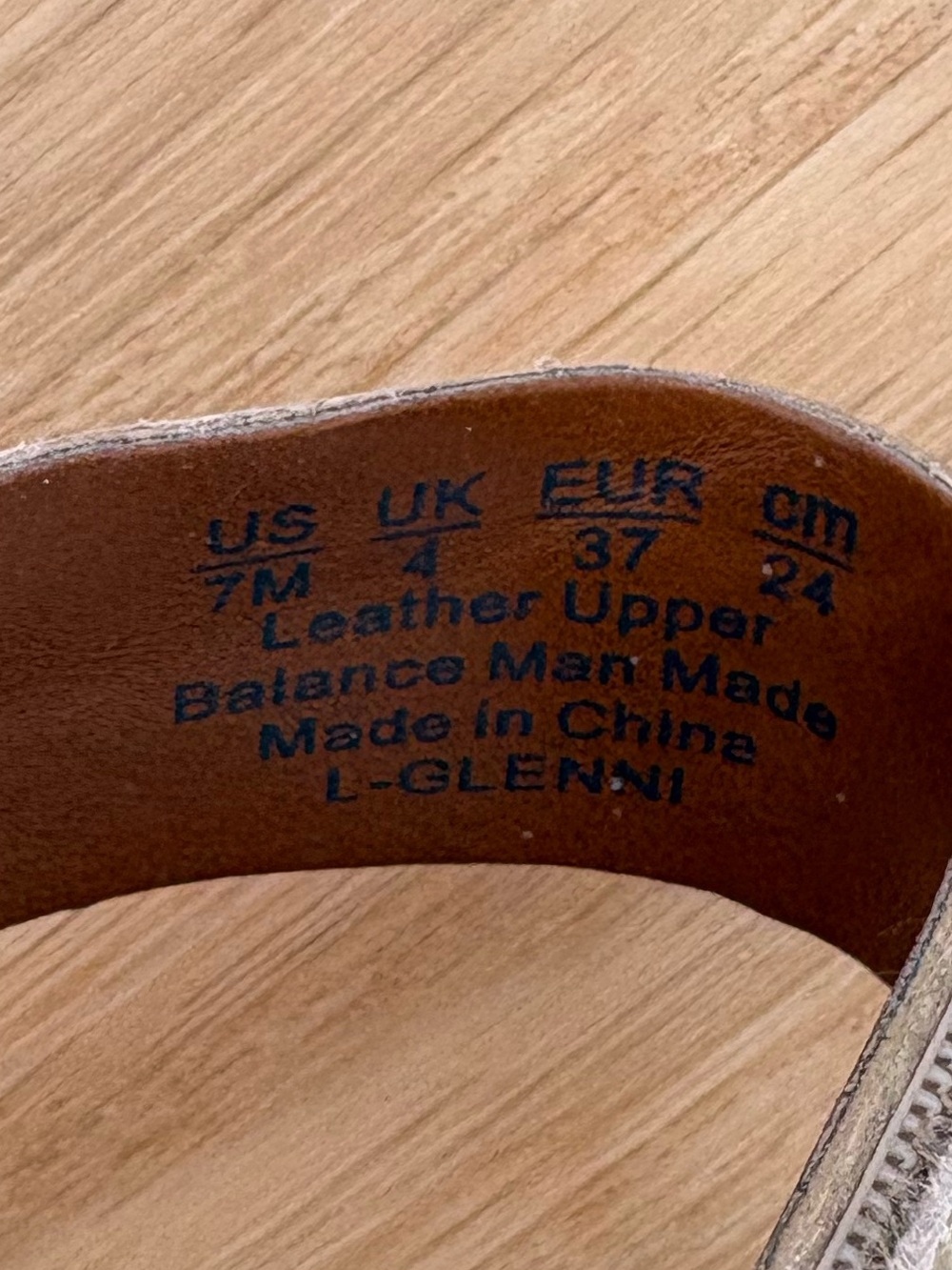 Franco Sarto L-Glenni Gold Sandals - Picture 7 of 8
